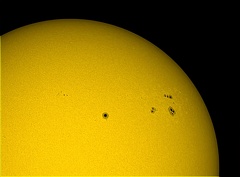 Ηλιος - Ηλιακή κηλίδα AR2993-2996