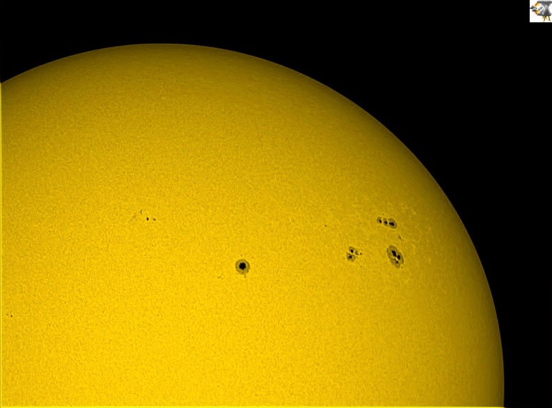Ηλιος - Ηλιακή κηλίδα AR2993-2996