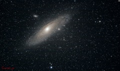 Γαλαξίες M31 - Ανδρομέδα, M110, M32