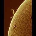 The Sun in Hα- Big prominence timelapse video