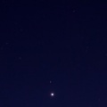 Venus - Mars - Jupiter conjunction at Drosia