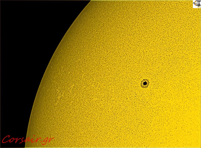 Ηλιος - Ηλιακή κηλίδα AR2833