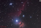 Νεφέλωμα NGC 2024 "Φλόγα" και σκοτεινό νεφέλωμα Β33 "Κεφαλή Ίππου"